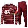 Liverpool Ensemble Sweat d'Entraînement 21-22 Rouge Pour Homme